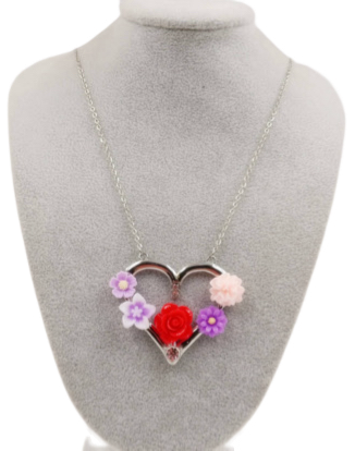 Heart Blossoms Necklace