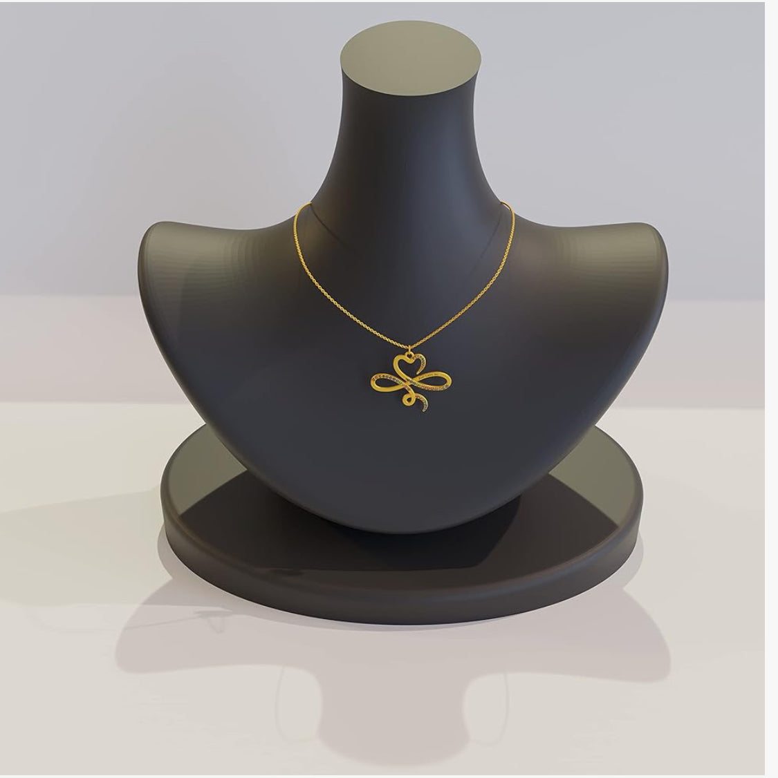 Crest Heaven Eternal Heart Necklace