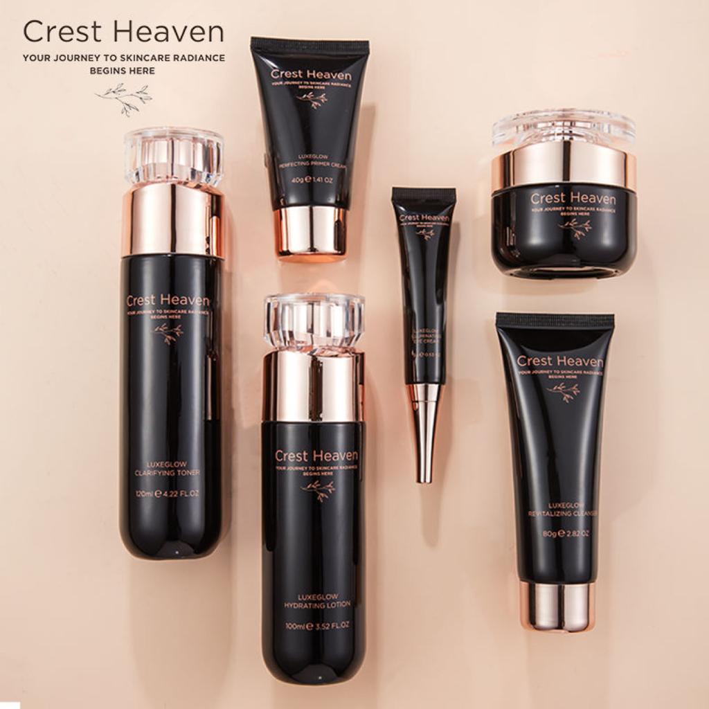 Crest Heaven LuxeGlow Skincare Ensemble