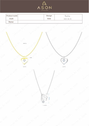 Crest Heaven Heart of Radiance Necklace