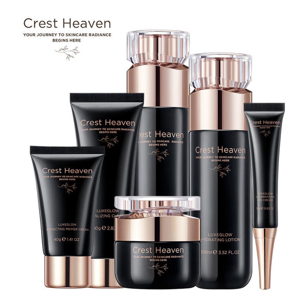 Crest Heaven LuxeGlow Skincare Ensemble